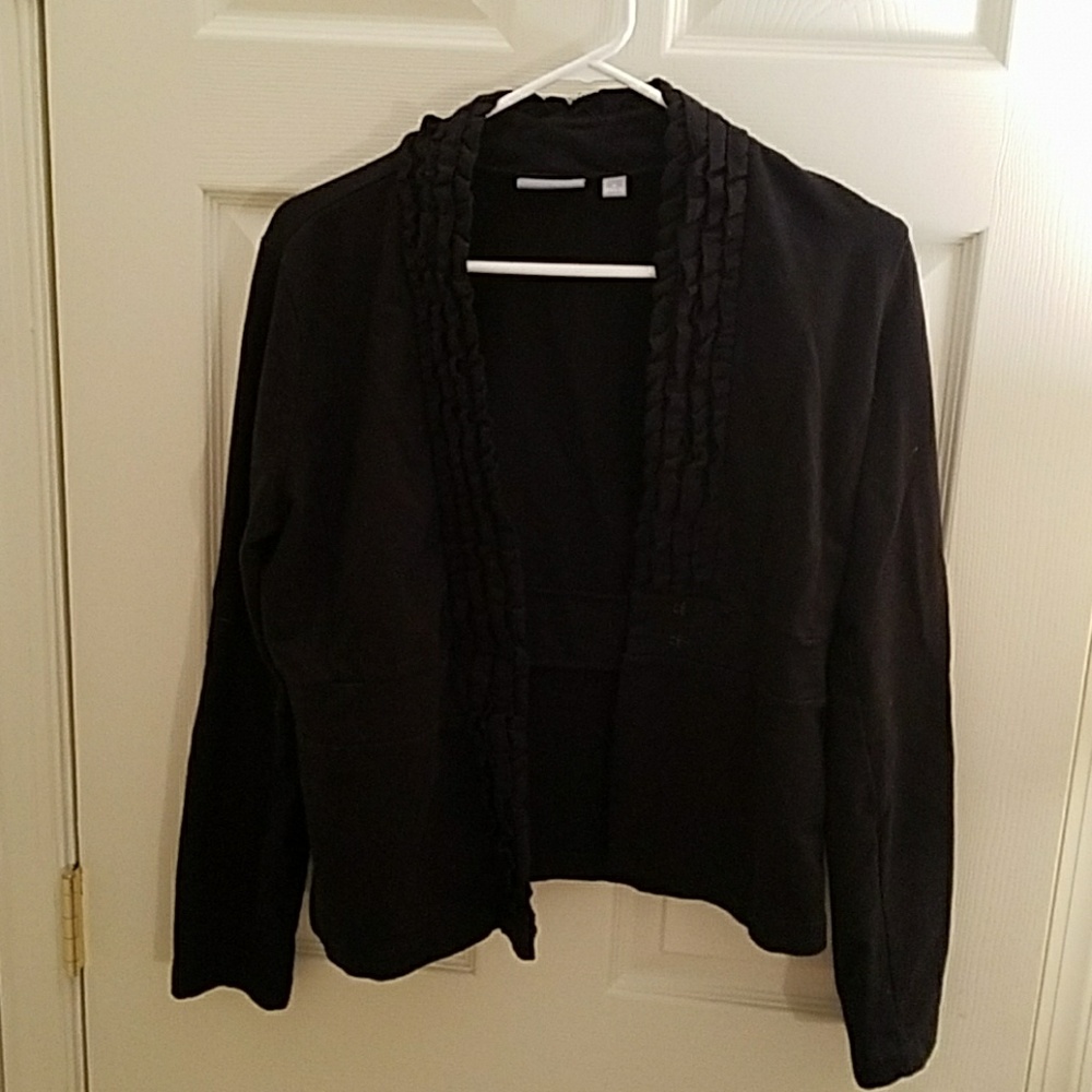 Black cardigan